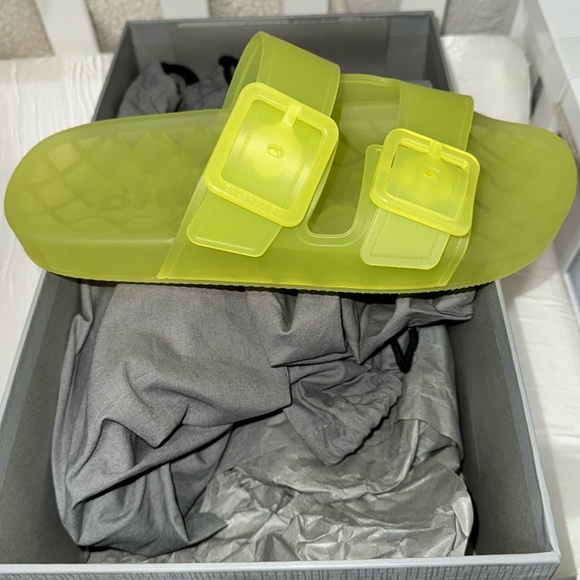 Balenciaga Shoes - Balenciaga green sandals